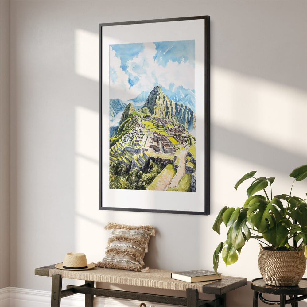 02 - Machu Picchu Watercolor Art - Digital Downloads - Hallway.jpg 02 - Machu Picchu Watercolor Art - Digital Downloads - Hallway.jpg