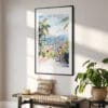 02 - Medellin Skyline watercolor Art - Digital Downloads - Hallway.jpg