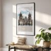 02 - Mexico Metropolitan Cathedral Watercolor Art - Digital Downloads - Hallway.jpg