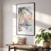 02 - Miami Florida Sunset Watercolor Art - Digital Downloads - Hallway.jpg