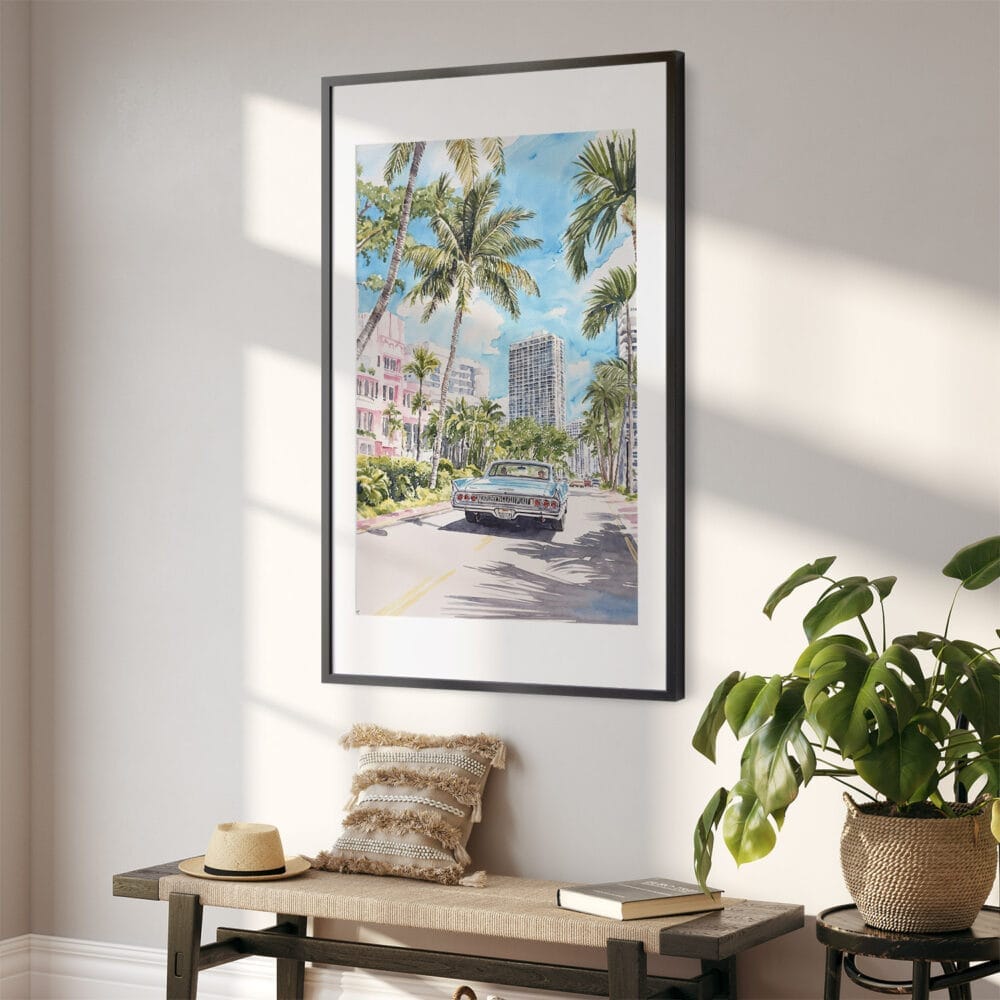 02 - Miami Watercolor Art - Digital Downloads - Hallway.jpg 02 - Miami Watercolor Art - Digital Downloads - Hallway.jpg