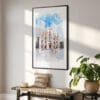 02 - Milano Italy Watercolor Art - Digital Downloads - Hallway.jpg