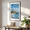 02 - Montauk lighthouse Long Island Watercolor Art - Digital Downloads - Hallway.jpg