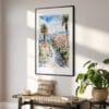 02 - Nice France Watercolor Art - Digital Downloads - Hallway.jpg