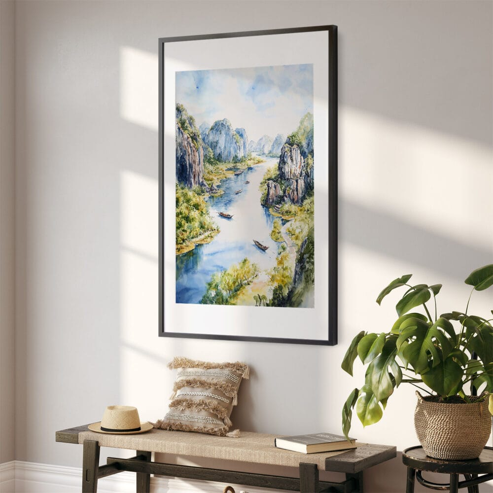 02 - Ninh Binh Watercolor Art - Digital Downloads - Hallway.jpg 02 - Ninh Binh Watercolor Art - Digital Downloads - Hallway.jpg