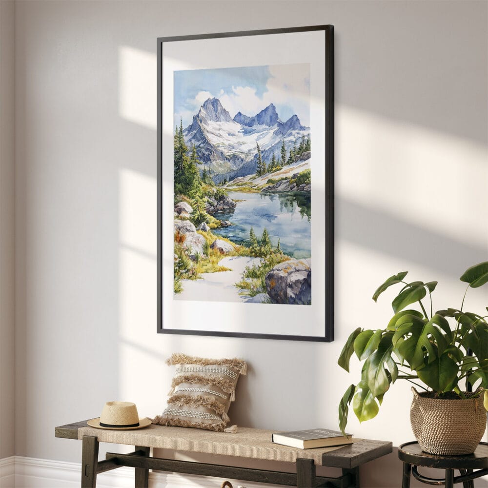 02 - North Cascades National Park Watercolor Art - Digital Downloads - Hallway.jpg 02 - North Cascades National Park Watercolor Art - Digital Downloads - Hallway.jpg