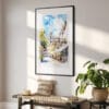 02 - Norwich England Watercolor Art - Digital Downloads - Hallway.jpg