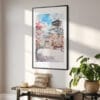02 - Osaka Castle Japan Watercolor Art - Digital Downloads - Hallway.jpg