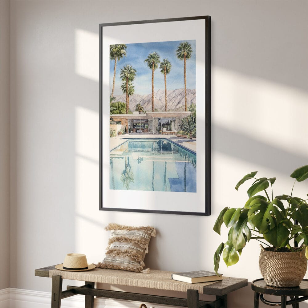 02 - Palm Springs Pool Villa Watercolor Art - Digital Downloads - Hallway.jpg 02 - Palm Springs Pool Villa Watercolor Art - Digital Downloads - Hallway.jpg
