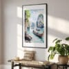 02 - Phuket Thailand Watercolor Art - Digital Downloads - Hallway.jpg