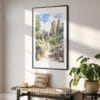 02 - Pinnacles National Park California Watercolor Art - Digital Downloads - Hallway.jpg