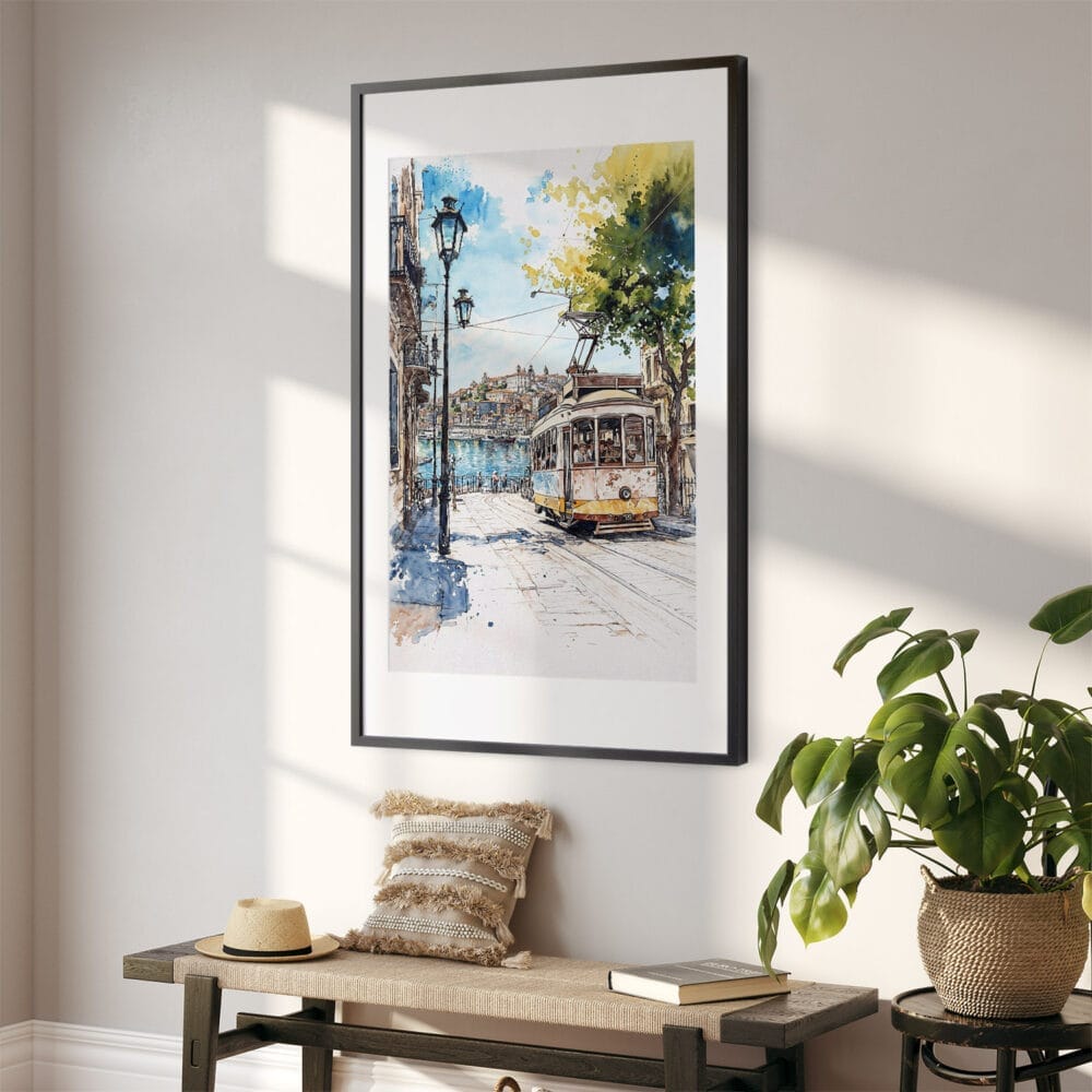 02 - Porto 1 Watercolor Art - Digital Downloads - Hallway.jpg 02 - Porto 1 Watercolor Art - Digital Downloads - Hallway.jpg