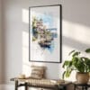 02 - Porto 2 Watercolor Art - Digital Downloads - Hallway.jpg