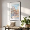 02 - Rome Colosseum Watercolor Art - Digital Downloads - Hallway.jpg