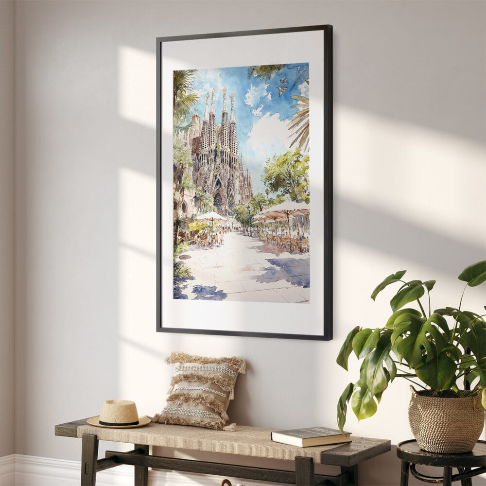 02 - Sagrada Familia Watercolor Art - Digital Downloads - Hallway.jpg 02 - Sagrada Familia Watercolor Art - Digital Downloads - Hallway.jpg