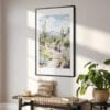 02 - Saguaro National Park Watercolor Art - Digital Downloads - Hallway.jpg