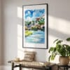 02 - Salzburg Austria Watercolor Art - Digital Downloads - Hallway.jpg