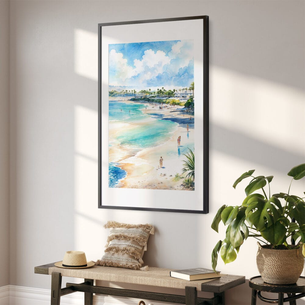 02 - San Diego Beach Watercolor Art - Digital Downloads - Hallway.jpg 02 - San Diego Beach Watercolor Art - Digital Downloads - Hallway.jpg