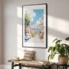 02 - San Francisco Lombard Street Watercolor Art - Digital Downloads - Hallway.jpg