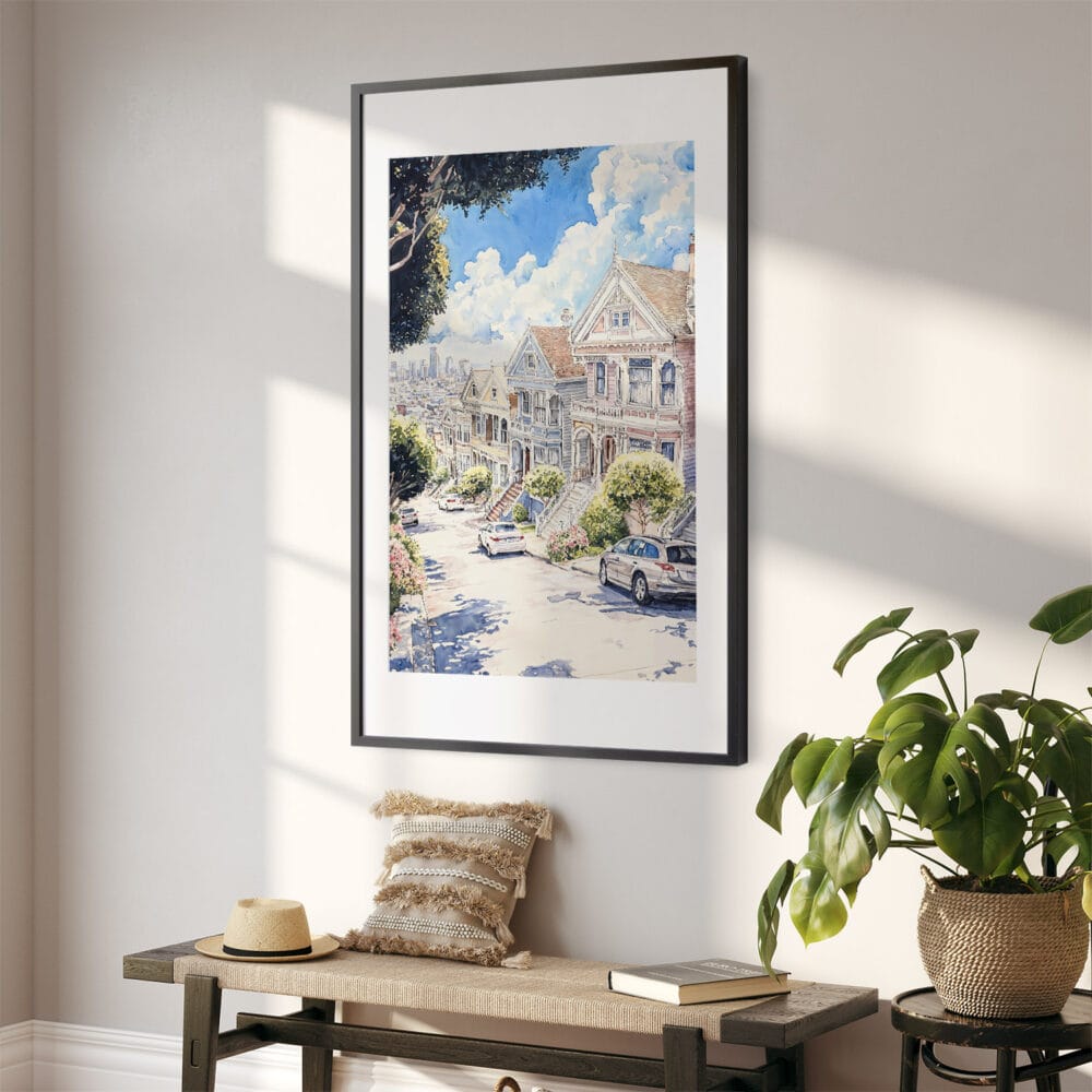 02 - San Francisco - Painted Ladies Watercolors Art - Digital Downloads - Hallway.jpg 02 - San Francisco - Painted Ladies Watercolors Art - Digital Downloads - Hallway.jpg