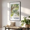 02 - Savannah Georgia Watercolor Art - Digital Downloads - Hallway.jpg