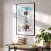 02 - Seattle Space Needle Watercolor Art - Digital Downloads - Hallway.jpg