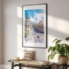 02 - Spain Madrid Watercolor Art - Digital Downloads - Hallway.jpg