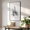02 - Statue of liberty Pencil Drawing Art - Digital Downloads - Hallway.jpg