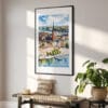 02 - Stockholm Skyline Watercolor Art - Digital Downloads - Hallway.jpg