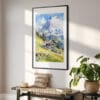 02 - Swiss Alps Watercolor Art - Digital Downloads - Hallway.jpg