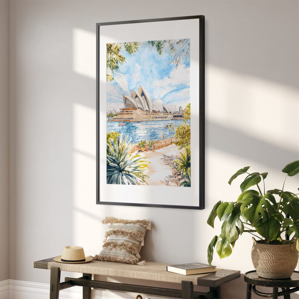 02 - Sydney Australia Opera House Watercolor Art - Digital Downloads - Hallway.jpg 02 - Sydney Australia Opera House Watercolor Art - Digital Downloads - Hallway.jpg