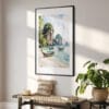 02 - Thailand Phuket Watercolor Art - Digital Downloads - Hallway.jpg