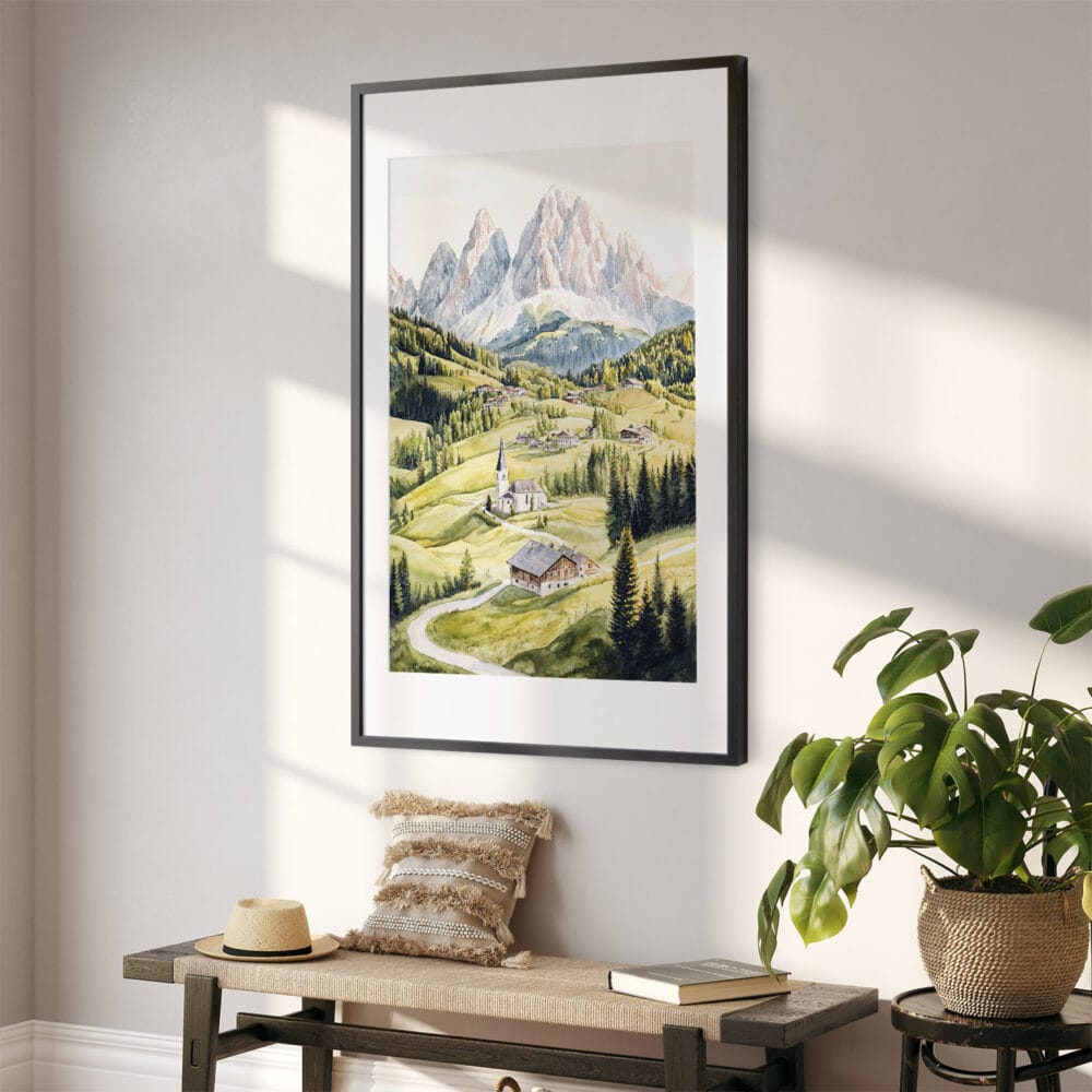 02 - The Dolomites Watercolor Art - Digital Downloads - Hallway.jpg 02 - The Dolomites Watercolor Art - Digital Downloads - Hallway.jpg