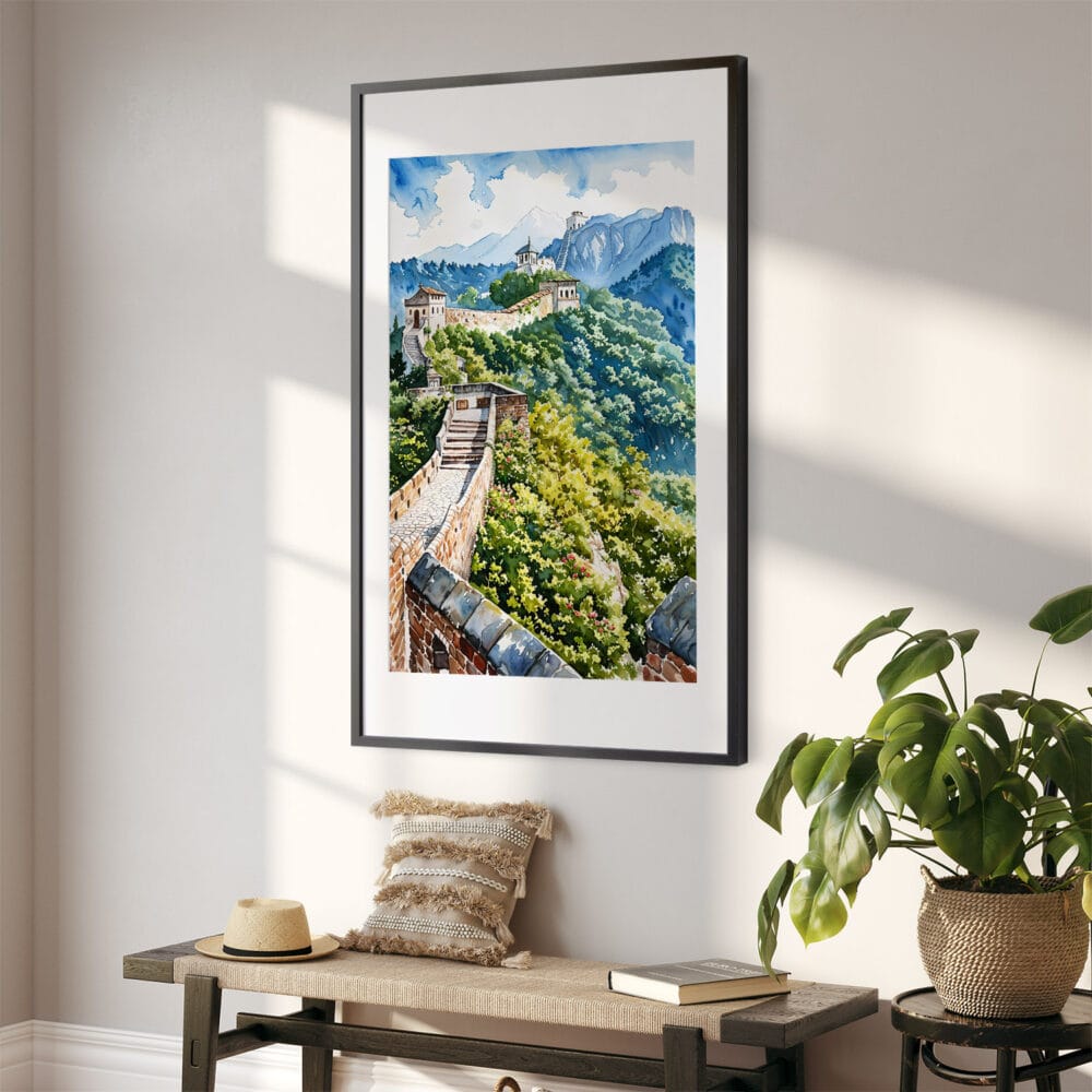 02 - The Great Wall of China Watercolor Art - Digital Downloads - Hallway.jpg 02 - The Great Wall of China Watercolor Art - Digital Downloads - Hallway.jpg