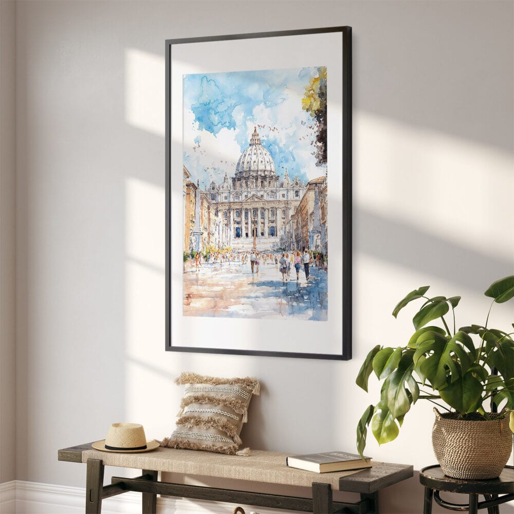 02 - The Vatican Watercolor Art - Digital Downloads - Hallway.jpg 02 - The Vatican Watercolor Art - Digital Downloads - Hallway.jpg