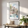 02 - Venice Canal Watercolor Art - Digital Downloads - Hallway.jpg