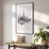 02 - Wat arun 1 Pencil Drawing Art - Digital Downloads - Hallway.jpg