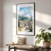 02 - Zermatt Switzerland Watercolor Art - Digital Downloads - Hallway.jpg