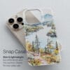 03 - Adirondack Mountains Phone Case - Snap Case.jpg