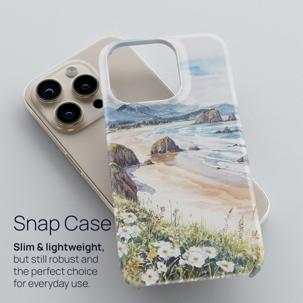 03 - Cannon Beach Oregon Phone Case - Snap Case.jpg 03 - Cannon Beach Oregon Phone Case - Snap Case.jpg