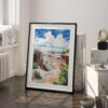 03 - Canyonlands Watercolor Art - Digital Downloads - Frame Standing on floor.jpg
