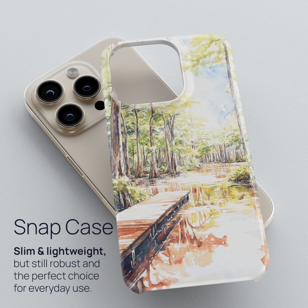 03 - Congaree National Park Phone Case - Snap Case.jpg 03 - Congaree National Park Phone Case - Snap Case.jpg