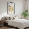 03 - Framed Arizona Watercolor Canvas Print - Bedroom.jpg
