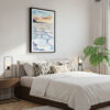 03 - Framed Bolivia Salar de Uyuni Watercolor Canvas Print - Bedroom.jpg