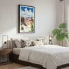 03 - Framed Canyonlands Watercolor Canvas Print - Bedroom.jpg