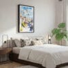 03 - Framed Cappadocia Turkey Watercolor Canvas Print - Bedroom.jpg