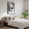 03 - Framed Carlsbad Caverns National Park Watercolor Canvas Print - Bedroom.jpg