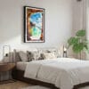 03 - Framed Dry Tortugas National Park Watercolor Canvas Print - Bedroom.jpg
