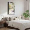 03 - Framed Florida Everglades Watercolor Canvas Print - Bedroom.jpg