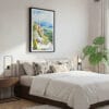 03 - Framed Great Basin National Park Watercolor Canvas Print - Bedroom.jpg